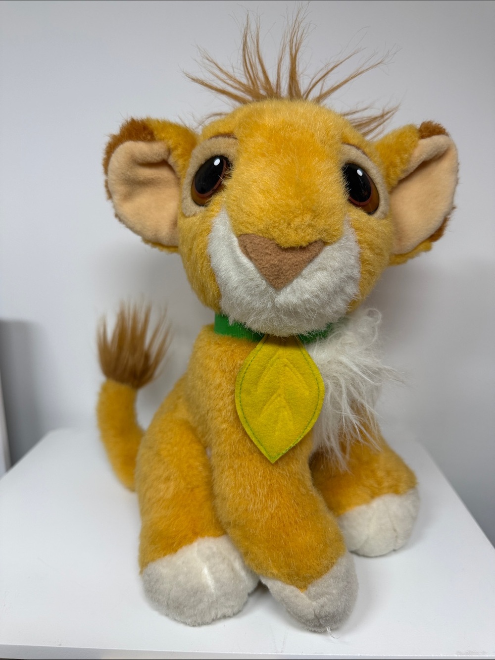 Vintage 1993 Mattel Disney The Lion King Purring Baby Simba Plush